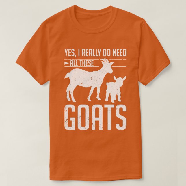 Camiseta Grano de cabra divertida (Diseño del anverso)