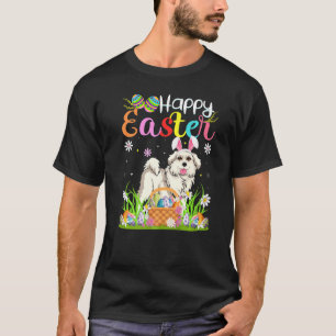 Camiseta Grano de caza de huevos Perro Gran Pirineo Feliz P