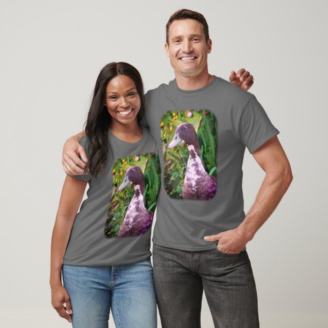 Camiseta Grano de ganso de grisáceo (Unisexo)