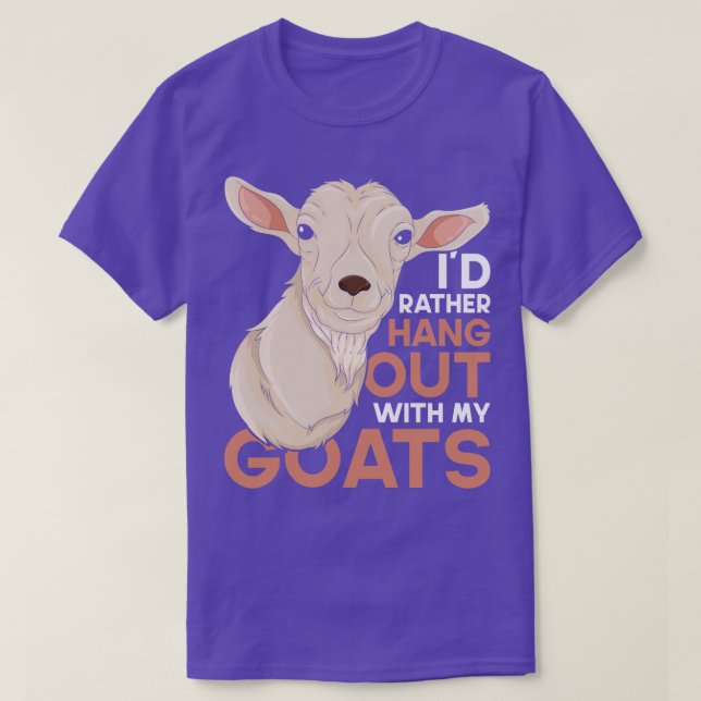 Camiseta Grano de granja de cabra de cría divertida (Diseño del anverso)