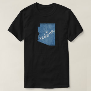Camiseta Grano de madera de Sedona Arizona