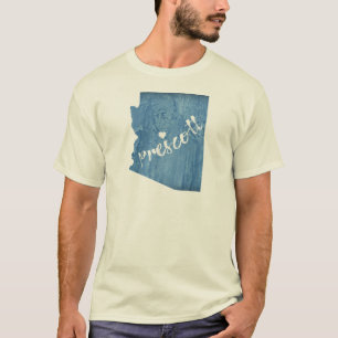 Camiseta Grano de madera Prescott Arizona