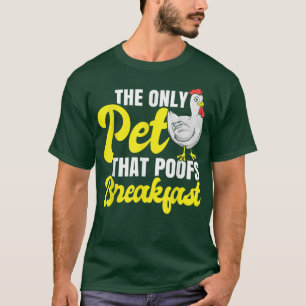 Camiseta Grano de pollo Huevo Hen Farmer Grower Backyard T-