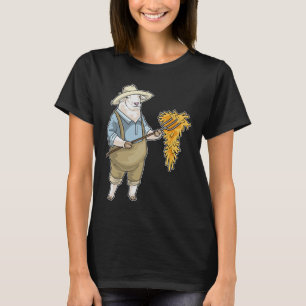 Camiseta Granojero de Ovejas Paja