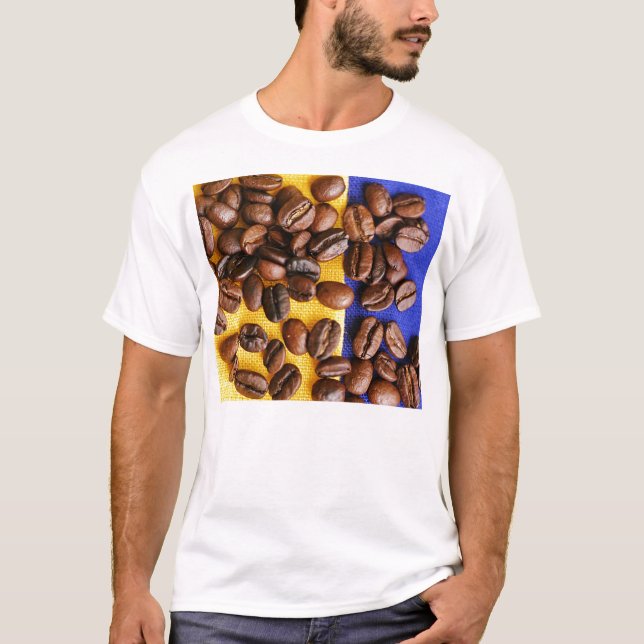 Camiseta Granos de café (Anverso)