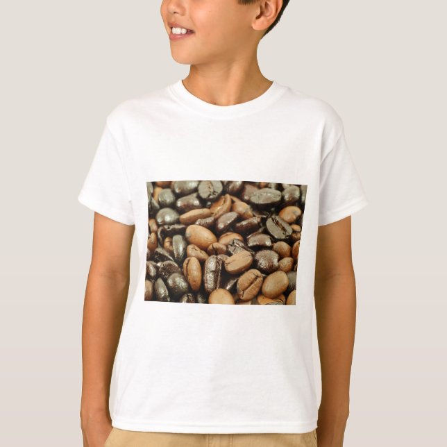 Camiseta Granos de café (Anverso)
