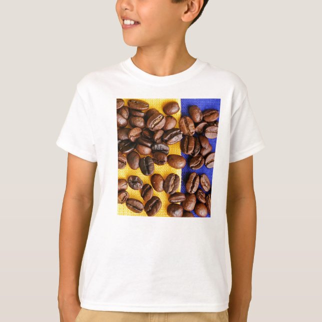 Camiseta Granos de Café (Anverso)