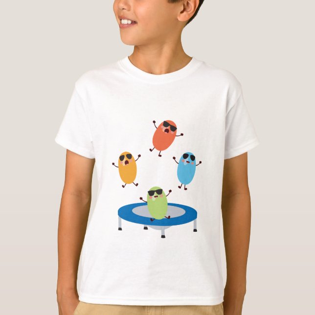 Camiseta Granos de caña de jugo con gafas de sol (Anverso)