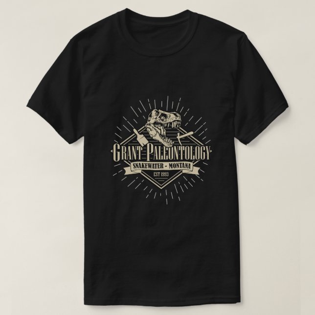 Camiseta Grant paleontology T-Shirt (Diseño del anverso)
