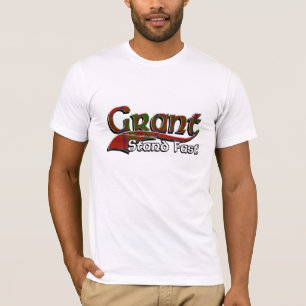 Camiseta Grant Tartan Stand Fast T-Shirt