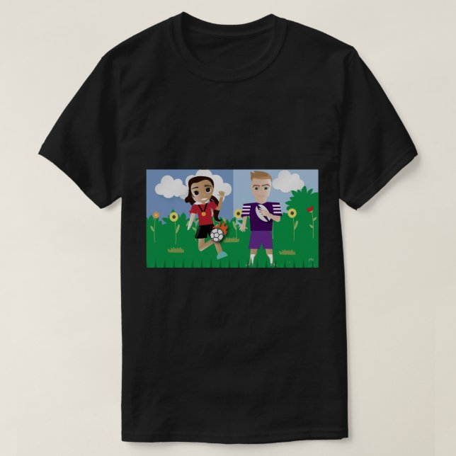 Camiseta Grant y Grace (Diseño del anverso)