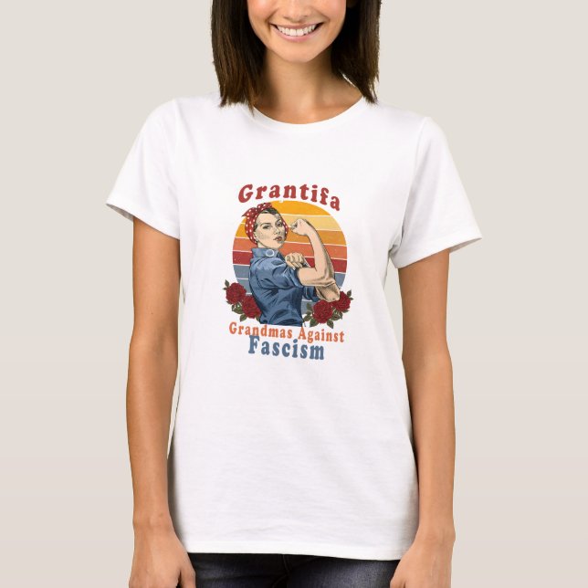 Camiseta Grantifa Grandmas Against (Anverso)
