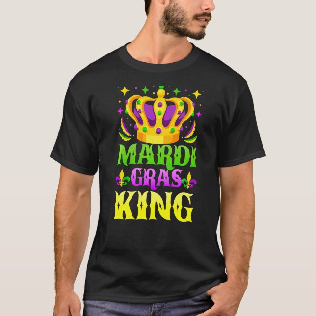 Camiseta Grap del Festival del Carnaval del Rey Mardi Gras (Anverso)