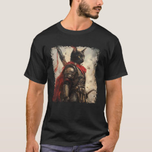 Camiseta Grapa Japonesa Guerrero Gato Legión Romana Imperio