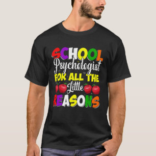 Camiseta Grapado de experto en psicología de docentes