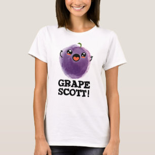 Camiseta Grape Scott Funny Fruit Grape Pun