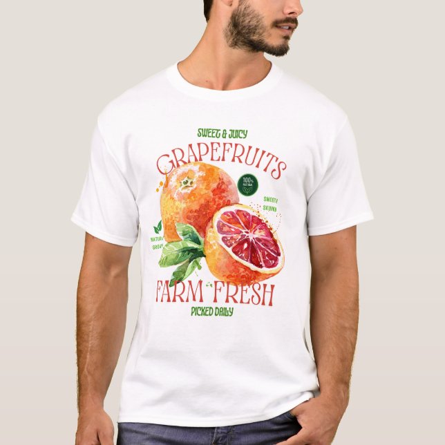 Camiseta Grapefruit (Anverso)