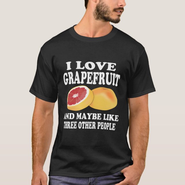 Camiseta Grapefruit Benefits Grapefruit Love (Anverso)