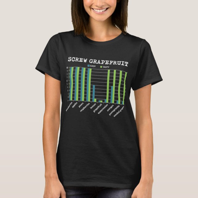 Camiseta Grapefruit Grapefruit Summer Fruit Pérdida de peso (Anverso)
