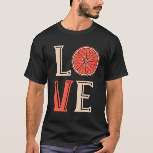 Camiseta Grapefruit Love Grapefruit Slice Fruit Summer Grap
