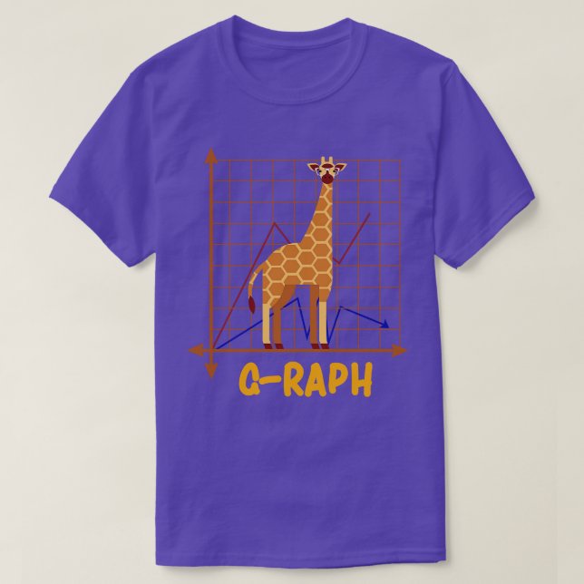 Camiseta GRaph Funny Giraffe Art Lovely Animal Men Ki (Diseño del anverso)