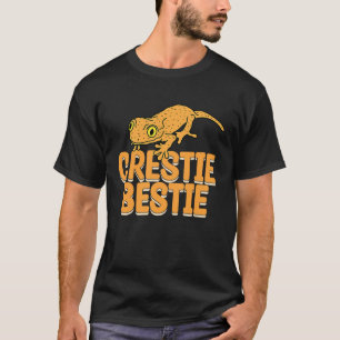 Camiseta Graph Propietario del reptil Crestie Bestie Gecko