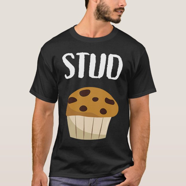 Camiseta Graphic   for Men Stud Muffin (Anverso)