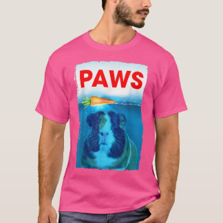 Camiseta Graphic Guinea Pig Design PAWS Vintage Carrots Art