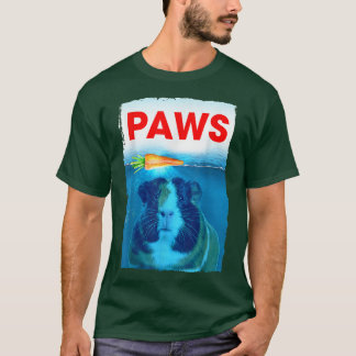 Camiseta Graphic Guinea Pig Design PAWS Vintage Carrots Art
