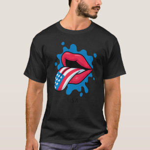 Camiseta Graphic Independence Day United States Of America