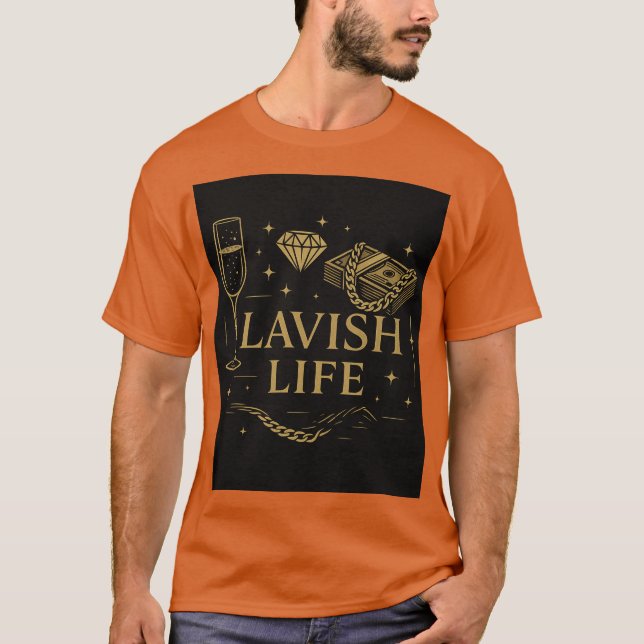 Camiseta Graphic Lavish T-shirt (Anverso)