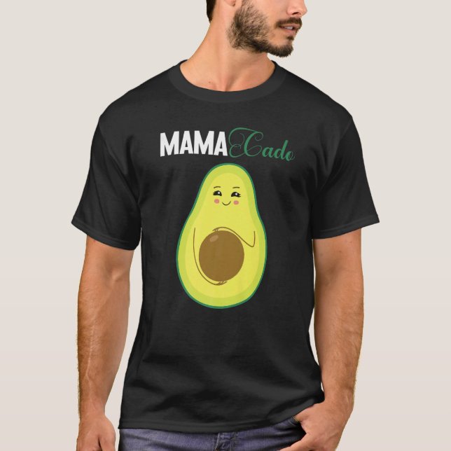 Camiseta Graphic of Mamacado Papacado for Avocado   2 (Anverso)