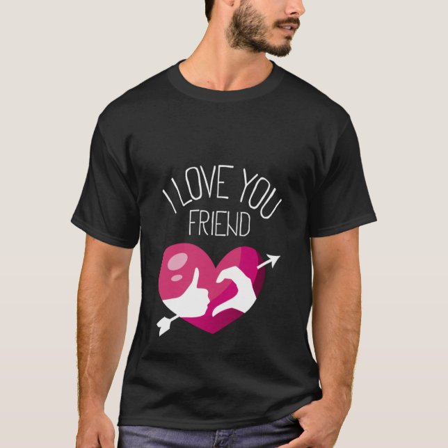 Camiseta graphic valentines day for friend zoned cute cloth (Anverso)
