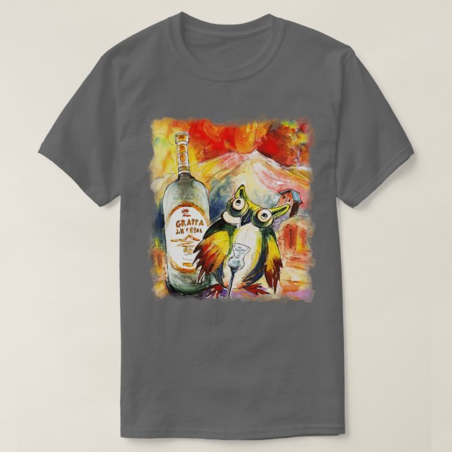 Camiseta Grappa Dell Etna (Diseño del anverso)