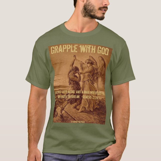 Camiseta Grapple con Dios tee (Anverso)