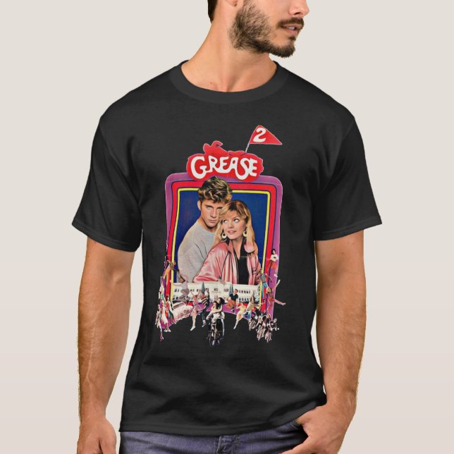 Camiseta Grasa 2 Classic 80 Film Essential T-Shirt (Anverso)