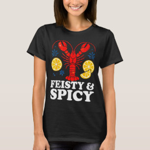 Camiseta Grasa de cangrejo de río divertida y picante Feist