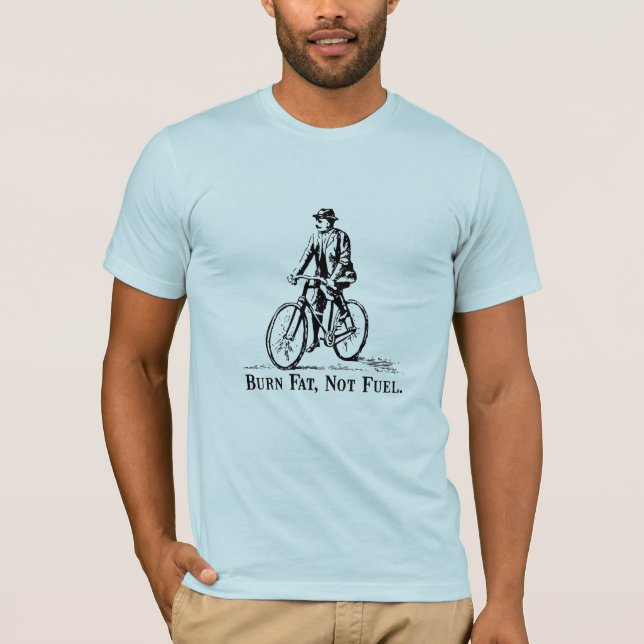 Camiseta Grasa de la quemadura, no combustible (Anverso)