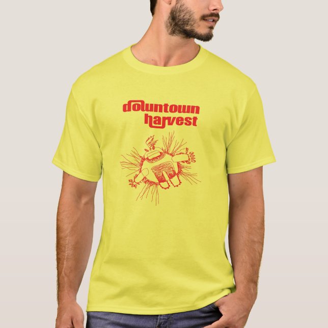 Camiseta grasa de la salsa de tomate y de la (Anverso)
