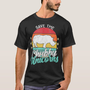 Camiseta Grasa De Unicornio Salva A Rhin Vintage De Chubby 