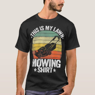 Camiseta Grasa divertida de cuidado de césped para paisaji