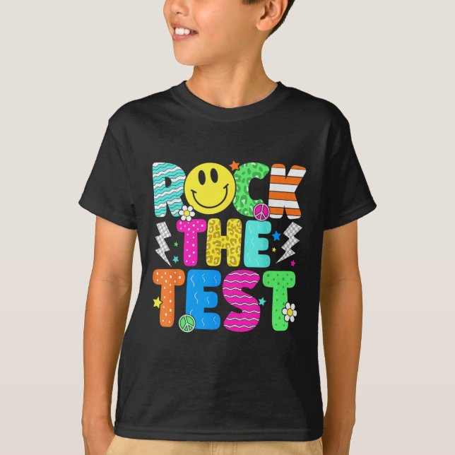 Camiseta Grasa divertida: el día de prueba de pruebas de re (Anverso)