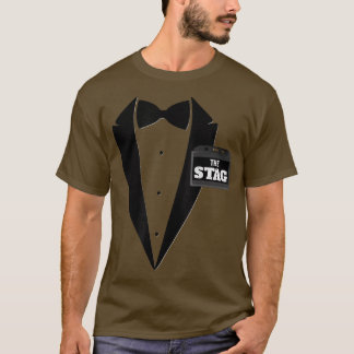 Camiseta Grasa Grasa Graciosa Para Los Hombres Groom Y Mate