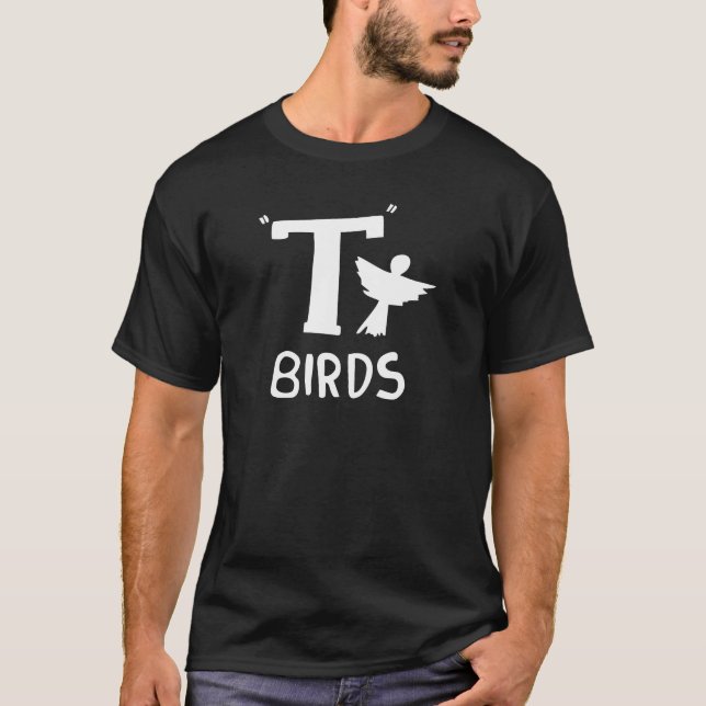 Camiseta Grasa - T-Pájaros (Anverso)