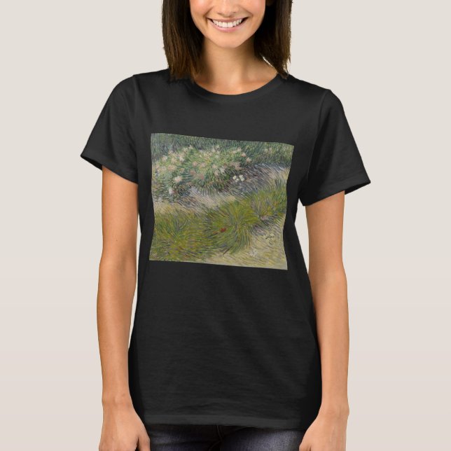 Camiseta Grasa y mariposas por Vincent van Gogh (Anverso)