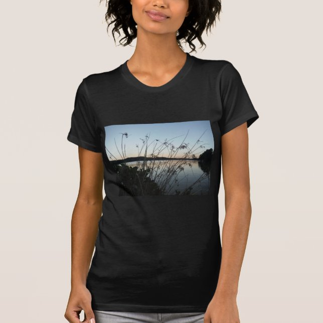 Camiseta Grasas en el lago Sunset (Anverso)