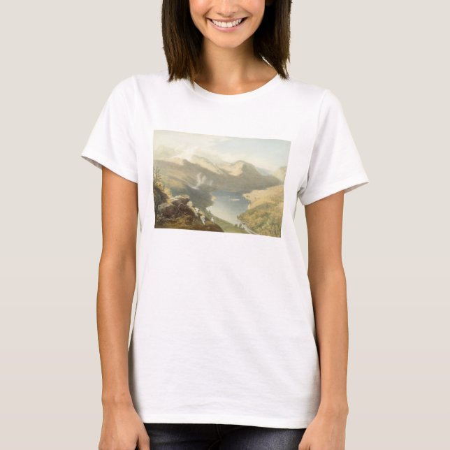 Camiseta Grasmere from Langdale Fell, from 'The English Lak (Anverso)