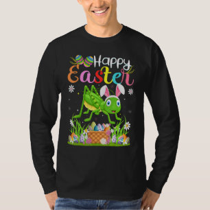 Camiseta Grasshopper Bunny Egg Hung Grasshopper Happy E