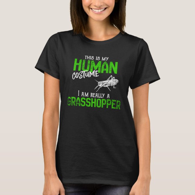 Camiseta Grasshopper Spirit and Human Costume (Anverso)