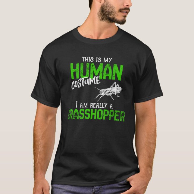 Camiseta Grasshopper Spirit and Human Costume (Anverso)